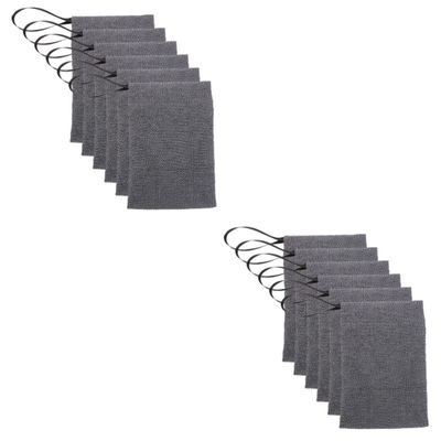 FOMIYES 12pcs Exfoliating Body Scrubber Mesh Bag Reusable Soap Pouch for Travel Bath Accessory Soap Bag for Face Body