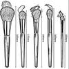 Makeup Brush Makeup Brush Set Suitable for Foundation Concealer Eyeshadow Eyeliner Blush Multifunctional Foundation Brushes view 4