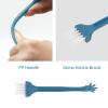 50Pack Disposable Mini Cleaning Brushes with Nylon Bristles and PP Handles for Razor, Cups, Feeding Bottles, Window Gaps, Corners, and Phones view 4