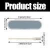 6 PCS Nasal Hair Cutter, 360 Degree Rotating Nose Hair Trimmer, Portable Manual Nose Hair Trimmer for Women and Men view 2