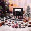Makeup Kit for Teen Girls & Women Full Kit, Beauty Train Case with Starter Cosmetics Set, Make Up Valentine's Gift Box with Eyeshadow,Lipgloss,Highlight,Blush,Lip&Eye Pen,Brush & More(GoldenBrown) view 2