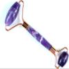 AMHIL Amethyst Rough Stone Face Care Massage Tool Amethyst Roller Gua Sha Massage Set Natural Crystal Jade Massager Facial Body Neck Skin Beauty Detox (Color : 1 Pcs Roller) view 1