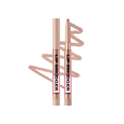 Amuse Seoul Lip Smudger (00 SHADING) | natural shadow beige | lip liner, matte, creamy, soft, velvety, cruelty-free, lipcare, long-lasting, multiuse, vegan
