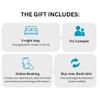 Wonderbox - Experience Gift  Weekend Getaway for 2 2 Hotel Nights for 2 People, Up to 52 000 Hotels, Access to Online Booking Platform, 3, 4 and 5* Hotels view 2