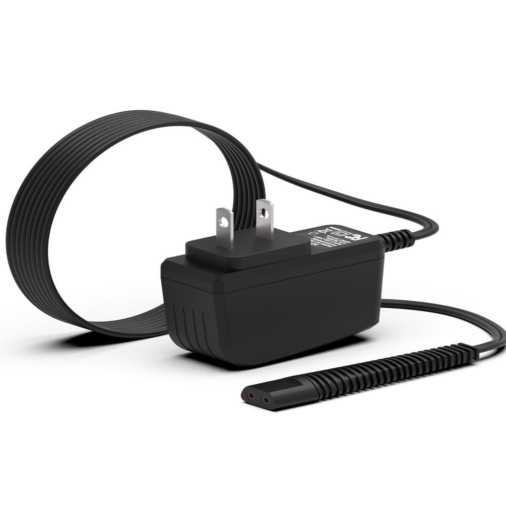 12V Shaver Charger Compatible with Braun Series 9 8 7 6 5 3 1, Electric Razor Charger Cord Replacement Compatible with Braun 3040s 340s 5018s 7020s 370 390cc 720 760cc 790cc 720s-4 7865cc 9095cc