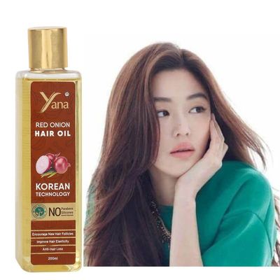 Yana Red Onion Hair Oil For Long Hair For Women By Korean Technology