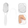 Beaupretty Tools Dry Skin Remover for Feet Foot Exfoliator Tool Foot Care Trimmer Foot Scraper Foot Files Hard Skin Remover Foot File Foot Skin Remover Pedicure Stainless Steel Scrubber White view 2