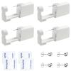 Ear Piercing Kit Disposable Ear Piercing Kit with Multi-sized CZ Earring Studs Easy and Self Ear Piercing Kit for Your Own Use at Home (3mm Silver ball) view 1