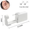 Ear Piercing Kit Disposable Ear Piercing Kit with Multi-sized CZ Earring Studs Easy and Self Ear Piercing Kit for Your Own Use at Home (3mm Silver ball) view 4