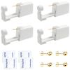 Ear Piercing Kit Disposable Ear Piercing Kit with Multi-sized CZ Earring Studs Easy and Self Ear Piercing Kit for Your Own Use at Home (3mm Golden ball) view 1