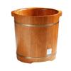 Scpantkend Pedicure Foot Soak Wooden Foot Basin,Foot Tub Environmental Protection Heightening Insulation Foot Bath Barre, Pedicure Basin Health Care Gift (Color : A) view 1