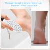 2 Pcs Stainless Steel Foot Scraper Metal Foot File Double Sided Foot File Callus Remover Professional Foot Rasp Scrubber for Wet or Dry Skin Easy to Clean Pedicure Tool Heel (Black) view 4