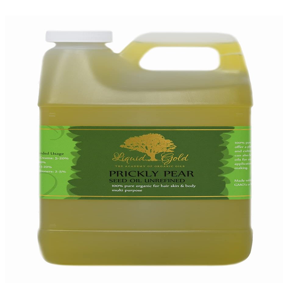 Liquid Gold Inc - 64 oz - Premium Prickly Pear Seed Oil - 100% Pure Cold Pressed Natural Organic