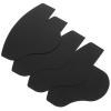 4 pcs tools hairline design card for men hairline shaping tool beard shaping template hairline enhancing card beard template for men bead applicator card pvc man dense styler view 1