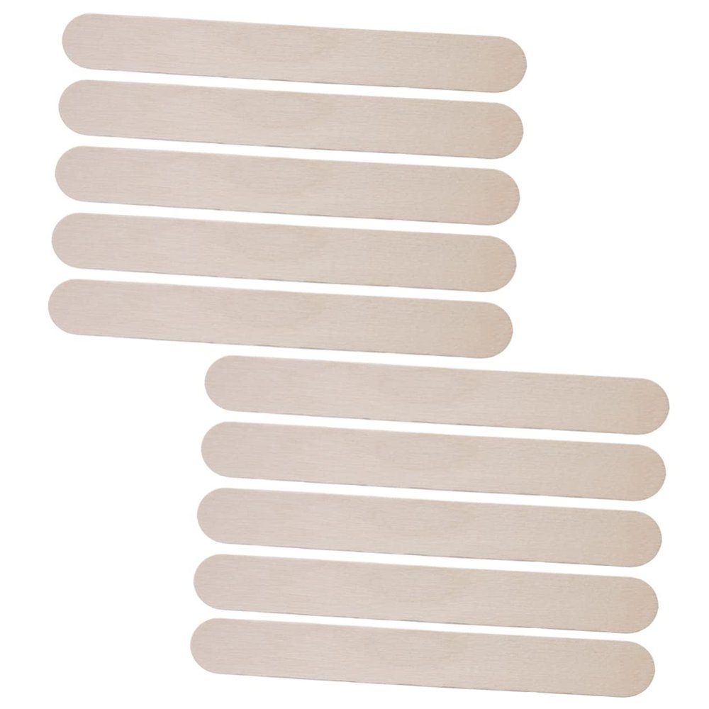 FRCOLOR 1pcs Wax Applicator Sticks for Hair Removal Wooden Spatula Tongue Depressors Safe Durable Waxing Tools for Salon Home Use