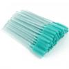 Apothie 50 Pieces Silicone Disposable Mascara Eyelash Wands - Eyebrow & Lash Extension Spoolie Brushes, Comb Separator, Microblading Tool, Applicator (50 Brushes, Green Crystal) view 1