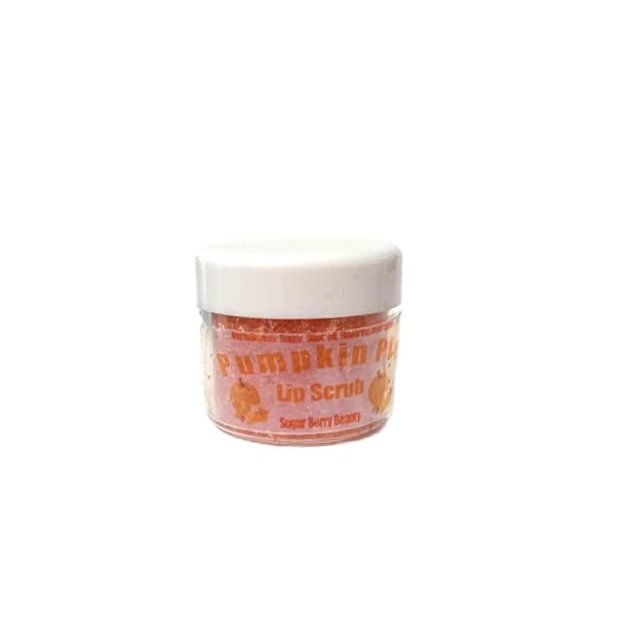 PUMPKIN PIE EDIBLE LIP SCRUB | Yummy Taste + Soft Lips | Moisturize + Exfoliate | Fall Flavor Limited Edition | Handcrafted in Small Batches USA