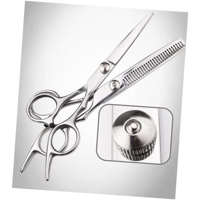 FOMIYES Hair Cutting Scissors Set Barber Grade Smooth Cutting Hair Trimming Scissors for Men
