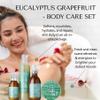 RD Alchemy - 98% - 100% Natural & Organic Eucalyptus Grapefruit Body Care Set - Fresh and Clean Scent to Refresh and Energize while Gifting Your Body with a Spa Treatment from Home view 2