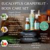 RD Alchemy - 98% - 100% Natural & Organic Eucalyptus Grapefruit Body Care Set - Fresh and Clean Scent to Refresh and Energize while Gifting Your Body with a Spa Treatment from Home view 3