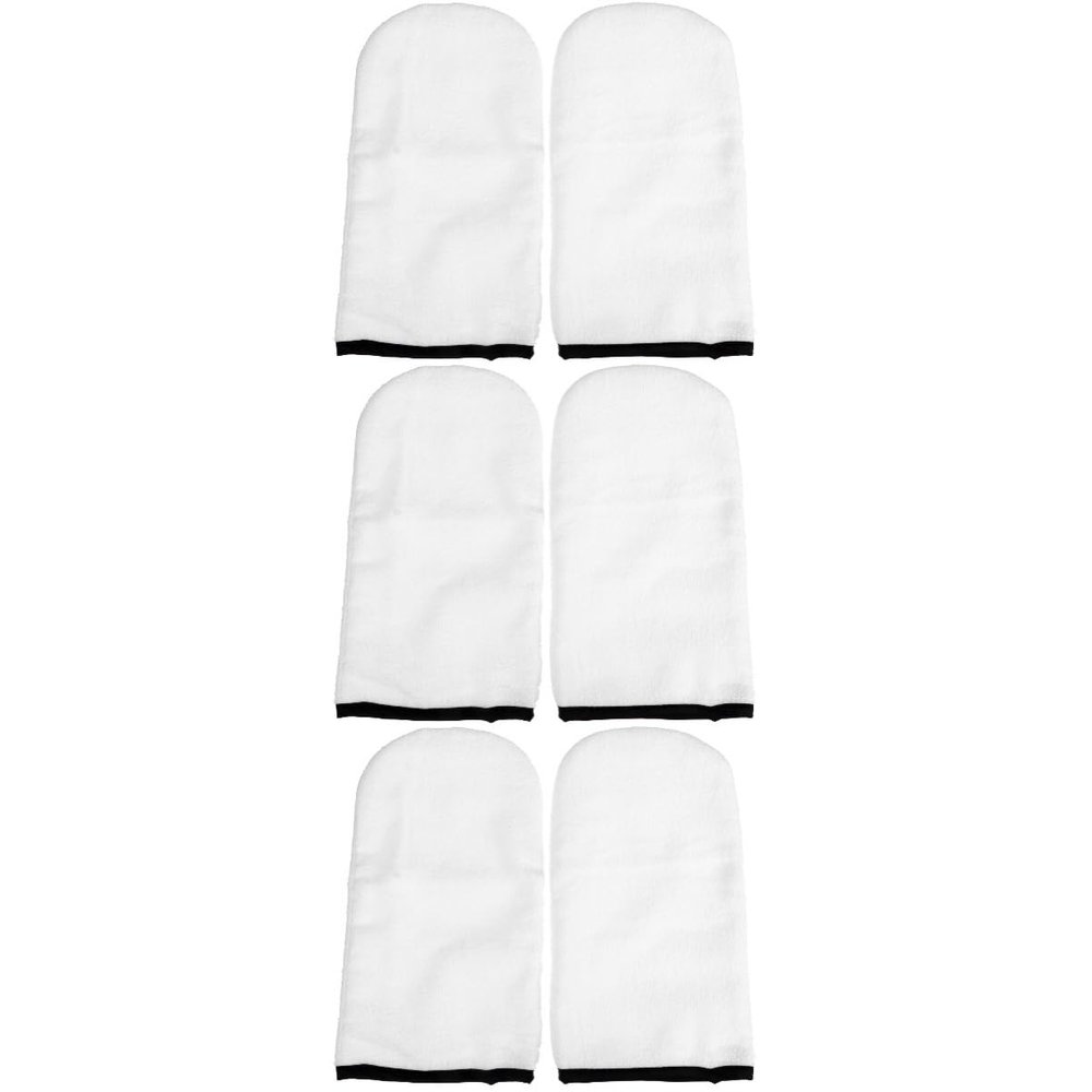 Beavorty 3pairs Paraffin Wax Gloves Cloth Insulated Mitts for Hand Treatment Reusable and Washable for Home Salon Spa and Wax Therapy