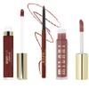 Milani Stay Put Longwear Liquid Lipstick Go Off + Understatement Lipliner Pencil - Highly Pigmented Retractable Soft Lip Liner Pencil + Keep It Full Nourishing Lip Plumper - Rosewood view 1