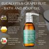 RD Alchemy - 100% Natural & Organic Eucalyptus Grapefruit Bath & Body Oil - Fresh and Clean Scent to Refresh and Energize While Moisturizing, Softening, and Nourishing The Whole Body view 3