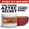 Aztec Secret Essential Indian Clay Mask Kit by Etana  100% Natural Calcium Bentonite for Deep Pore Cleansing - Facial, Hair & Body Detox Set With Accessories view 2