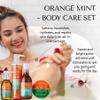 RD Alchemy - 98% - 100% Natural & Organic Orange Mint Body Care Set - Sweet and Bright to Enliven and Stimulate while Gifting Your Body with a Spa Treatment from Home view 2
