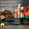 RD Alchemy - 98% - 100% Natural & Organic Orange Mint Body Care Set - Sweet and Bright to Enliven and Stimulate while Gifting Your Body with a Spa Treatment from Home view 3