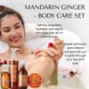 RD Alchemy - 98% - 100% Natural & Organic Mandarin Ginger Body Care Set - Sweet and Warm Scent to Relax and Ground while Gifting Your Body with a Spa Treatment from Home view 2