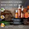 RD Alchemy - 98% - 100% Natural & Organic Mandarin Ginger Body Care Set - Sweet and Warm Scent to Relax and Ground while Gifting Your Body with a Spa Treatment from Home view 3