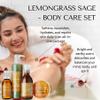 RD Alchemy - 98% - 100% Natural & Organic Lemongrass Sage Body Care Set - Bright and Earthy Scent to Detoxify and Balance while Gifting Your Body with a Spa Treatment from Home view 2