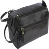 Handmade LeatherS Toiletry Bag For Men and Women | Travel Wash Bag Bathroom Organizer Dopp Kit | Genuine Leather Kit Shaving Bag Kit (Black) view 1