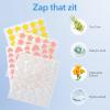 QUSTERE Pimple Patches for Face, Acne Patches Hydrocolloid, Cute Star Zit Covers for Face, Spot Stickers with Tea Tree, Salicylic Acid & Cica Oil| Round,Star,Peach Shapes| 5 Sizes| 282 Count view 3