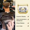7 Sets Combination Professional Detachable Replacement Ceramic Blades. Compatible with Oster Classic 76/Power Pro/Power-Teq/Star-Teq Clipper. Compatible with Wahl Clippers. (0.1~13mm). Golden. 7Pack view 3