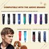 4 Sets Combination Professional Detachable Replacement Ceramic Blades. Compatible with Oster Classic 76/Power Pro/Power-Teq/Star-Teq Clipper. Compatible with Wah Clippers. (4~1.3mm). Golden. 4Pack view 4