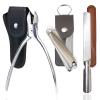 Nail Clippers Toenail Clippers, Hysotok Nail Clippers Set 3-Pcs, Ultra Sharp Stainless Steel Toe Nail Clippers for Thick Nails, Nail Clippers for Men Women, Nail File for Nail Care (Silvery) view 1