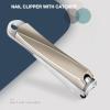 Nail Clippers Toenail Clippers, Hysotok Nail Clippers Set 3-Pcs, Ultra Sharp Stainless Steel Toe Nail Clippers for Thick Nails, Nail Clippers for Men Women, Nail File for Nail Care (Silvery) view 3