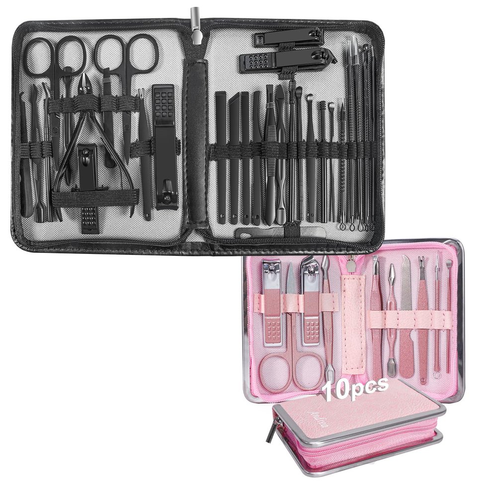 Andrea 30Pcs Manicure Set & 10Pcs Manicure Set