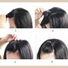 Rhinestone Volume Hair Base Head Cushion Bump It Up Inserts Hair Clips Invisible Fluffy Hair Pad Hair Style Tool for Women 2 pcs view 3