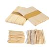 300pcs Wooden Wax Sticks 3 Style Assorted Wood Waxing Sticks Spatulas Waxing Sticks Applicators for Hair Removal Eyebrow and Body view 1