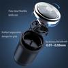 Feidezn Electric Shaver Pocket Size Mini Portable Shaver Portable Travel Shaver Mini Electric Shaver Charging Convenient one Click use, Outdoor, Suitable for Home, car, Travel (Black) view 4