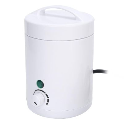 JEOZBM Electric Wax Warmer, Professional Wax Heater Hair Removal, Unisex Wax Machine with Adaptable Temperature Control for Sensitive Skin(110V-White)