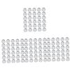 Beavorty 120pcs Naked Eyeshadow Palette Accessory Metal Empty Pans for Blush Bronzer Highlighter Safe Easy Diy view 1