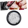 BESTOYARD 2 Boxes Christmas Nail Art Stickers Nail Decals for Girls Small Snowflakes for Crafts Christmas Nail Confetti Snowflake Nail Stickers Christmas Nail Art Decals 3D Flash Metal view 2