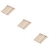 minkissy 3sets Wax Stick Roll Wooden Brow Wax Sticks Hair Remover Tool Spatula for Professional Salon or Home Use 50pcs*3 view 1