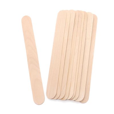 OKUMEYR Hair Remover Tool Set Waxing Kit for Women 100pcs Beauty Care Rods Spatula Wood Material