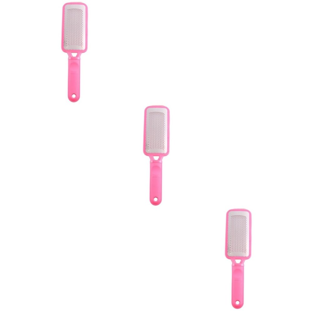 Beavorty 3pcs Foot File Dead Skin Remover Glass Foot Multifunctional Pedicure Tool Compact for Home Random Color