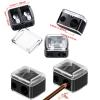 Beavorty 1pc Square Tool Make up kit Makeup Sharpener Makeup Pen Sharpener Handheld Pencil Sharpener Makeup Tool Eyebrow Sharpener mini Pencil Sharpener Lipstick Pen Eyeliner Cosmetic Heavy view 4